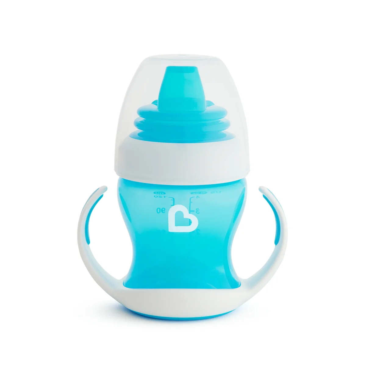 Munchkin Gentle Transition Pipmugg +4 Mån 120 ml – Blå - Bild 2