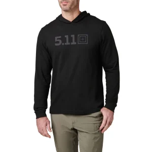5.11 Hooded Långärmad Tröja Svart
