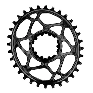 ABSOLUTEBLACK Oval Direct Mount kedjering