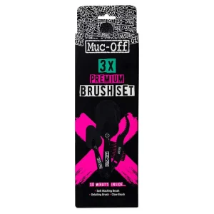 Muc-Off 3x Brush Set borstkit