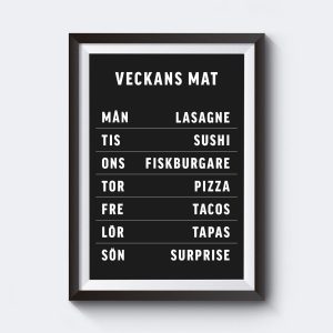 Veckans lista